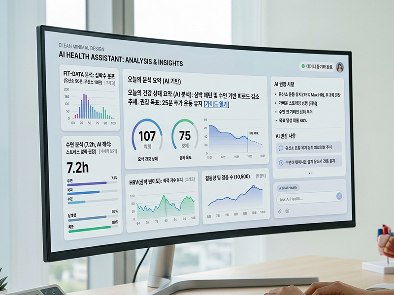 AI 건강 코치 앱