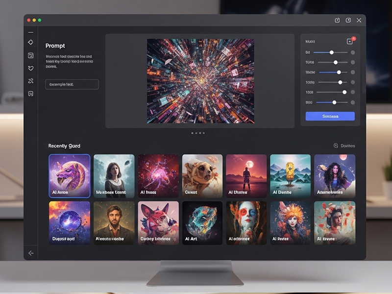 Midjourney AI 화면