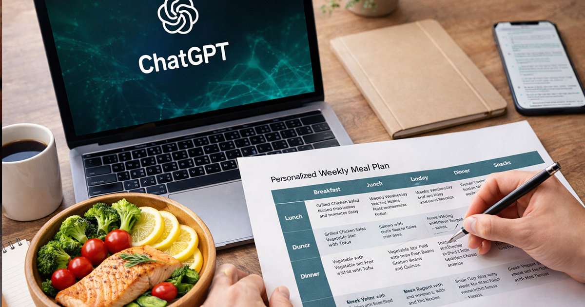 ChatGPT로 나만의 식단 짜는 법 (프롬프트 완전 공개)